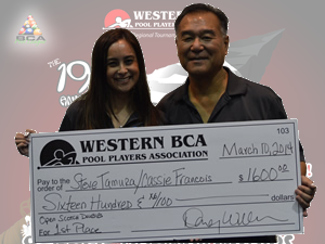 Steve Tamura & Cassie Francois